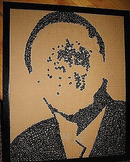 Before and After:  Amazing Mosaic (Out of Beans!)