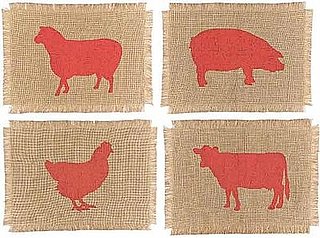 Nice and New: Simrin Farmyard Placemats