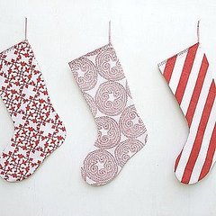 Nice and New: John Robshaw Christmas Stocking Nice and New: John Robshaw Christmas Stocking