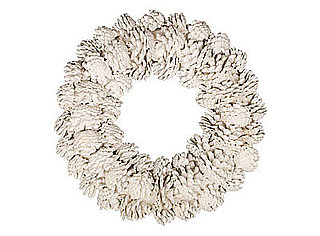  DIY: White Pinecone Wreath