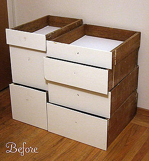 Before and After: Salvaged Shelves Get an Upgrade