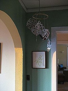DIY: Easy Snowflake Chandeliers