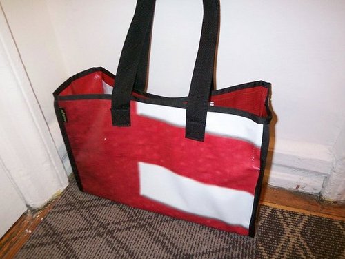 The Container Store Billboard tote (yep, it's from a billboard)