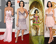Singer Katy Perry's Outfits at the 2009 Grammys