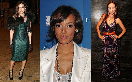Photos of Sarah Jessica Parker, Selita Ebanks, and Olivia Wilde Photos of Sarah Jessica Parker, Selita Ebanks, and Olivia Wilde