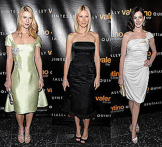Claire Danes, Gwyneth Paltrow, and Anne Hathaway All Wear Valentino to The Premiere of Valentino: The Last Emperor in New York