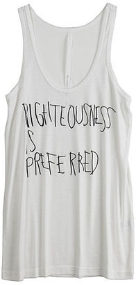 Erin Wasson For RVCA Righteousness Tank: Love It or Hate It? 