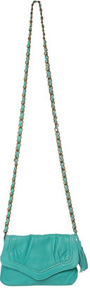 The Bag to Have: Topshop Leather Turquoise Cross-Body Bag 