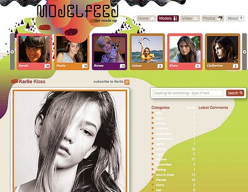 On Our Radar: Models Become Bloggers 