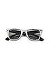 Fab Celebrates Spring With Saks: Taste the Rainbow With a Pair of White Ray-Ban Wayfarers 