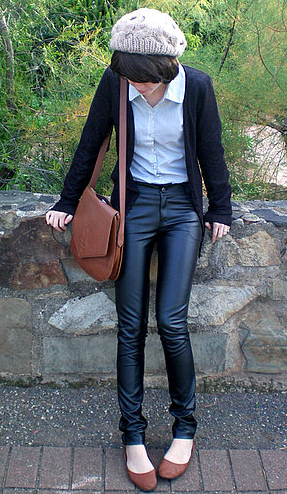 Look of the Day: Lush Leather