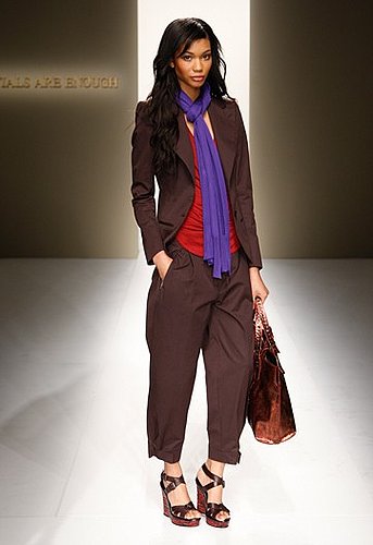 Chanel Iman Models Bottega Veneta Cruise 2010