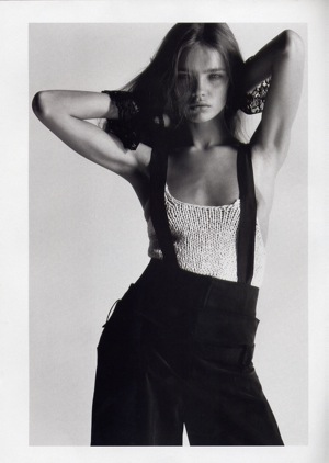 Model Natalia Vodianova Designs For Lutz & Plamos