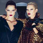 Fab Ad: Kate Moss and Daria Werbowy for Longchamp 