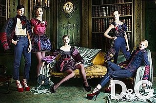 D&G Fall 2009 Ad Shot by Mario Testino