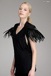 Diesel Black Gold Tiume Feathered Shrug: Love It or Hate It? 