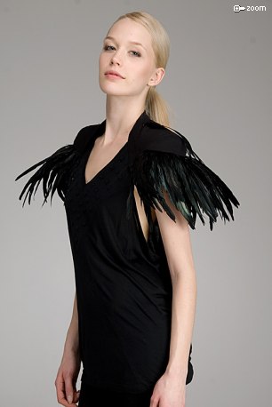 Diesel Black Gold Tiume Feathered Shrug: Love It or Hate It? 