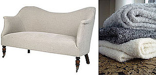 Five Loveseats and Throw Blankets