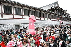 Photos of the Kanamara Festival in Kawasaki, Japan, to Celebrate Fertility
