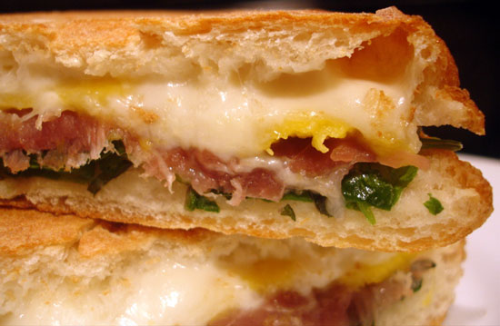 Step-by-Step Photos of Prosciutto Mango Panini Recipe