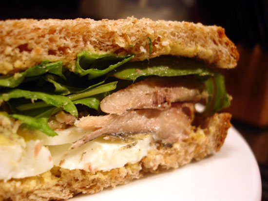 Recipe For Sardine and Arugula Sandwich From 1989 Issue of Esquire Recipe For Sardine and Arugula Sandwich From 1989 Issue of Esquire