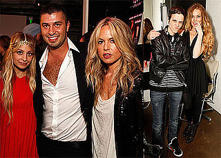 Photos of Lindsay Lohan, Nicole Richie, Samantha Ronson, Rachel Zoe at Salon Party in LA