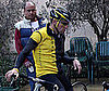 Photos of Lance Armstrong Taking a Break from Bicycling