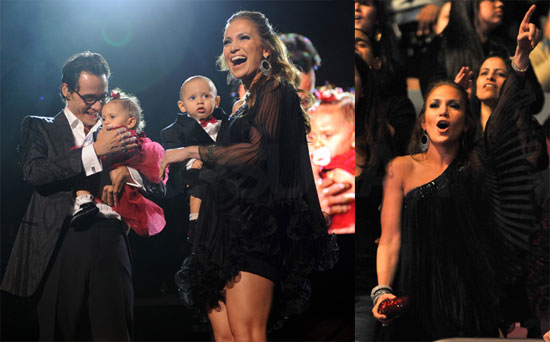 J Lo and Marc Anthony on Valentine's Day