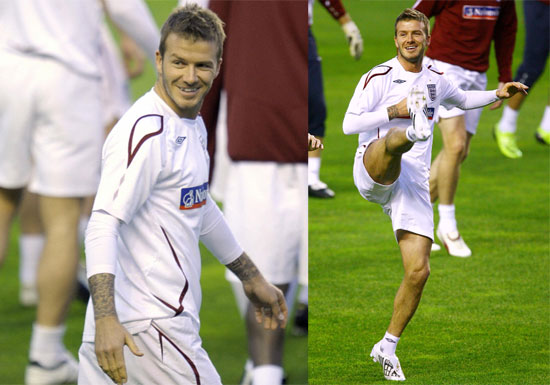 David Beckham in Spain