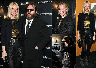 Video of Joaquin Phoenix on Letterman 02/11/08, Photos of Gwyneth Paltrow and Joaquin Phoenix at Premiere of Two Lovers in NYC