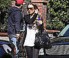 Photo of Linday Lohan Leaving Her LA Home