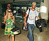 Photo of Fergie and Josh Duhamel at the Cancun Airport