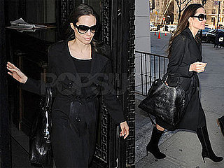 Angelina Scopes Out Upper West Side Apartments