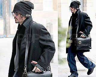 Photos of Johnny Depp in Paris