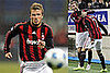 Photos of David Beckham Playing Soccer in Milan