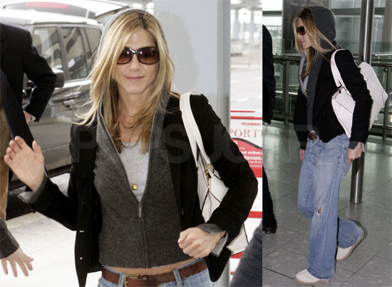 Jennifer Aniston at Heathrow