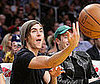 Photo of Zac Efron at Lakers vs. Memphis Game in LA