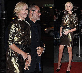 Charlize Goes Gold