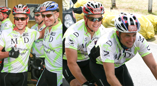 Matt Damon Cycling in South Africa