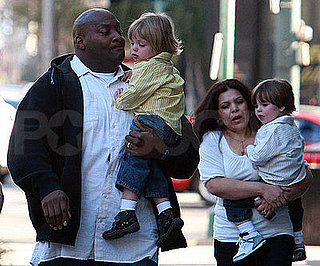 Photos of Sean Preston Spears Federline and Jayden James Spears Federline in New Orleans with a Security Guard and Nanny