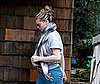 Photo of New Mom Rebecca Romijn Visiting Her Personal Trainer