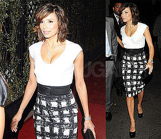 Photos of Eva Longoria at Beso Restaurant, Video of Her on Rachael Ray Talking About Constant Honeymoon with Tony Parker