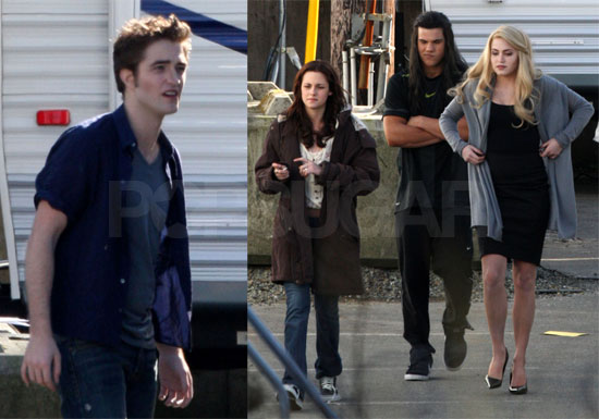 New Moon Cast Films in Vancouver