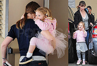 Photos of Jennifer Garner, Ben Affleck, Seraphina, Violet Affleck in Tutu LA