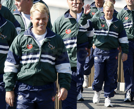 Matt Damon in South Africa