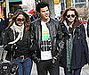 Photo of New Moon's Taylor Lautner, Kristen Stewart and Nikki Reed Out in Vancouver