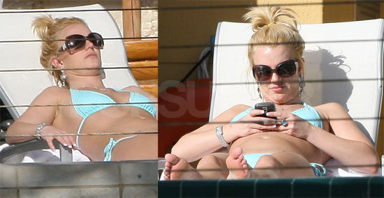 Britney in a Bikini in Miami