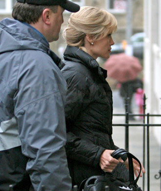 Angelina Jolie Filming Salt in NYC