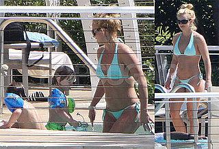Bikini Photos of Britney Spears in Miami With Jayden James and Sean Preston