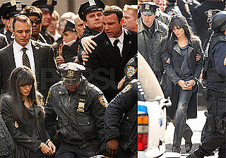 Photos of Angelina Jolie Getting Arrested and Liev Schreiber Filming Salt in NYC